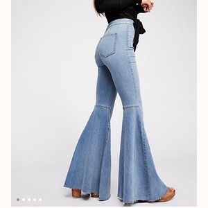 Free People Just Float On Flare jeans